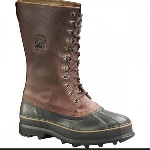 Sorel Men's Brown and Black Snow Boots